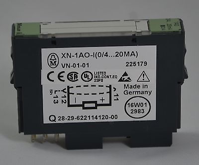 XN-1AO-I Klockner Moeller XI/ON PLC ANALOG OUTPUT 1X - XN 1AO I(0/4…20MA)
