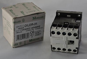DILR31 (110V50HZ,120V60HZ) KLOCKNER MOELLER CONTACTOR 3POLES COIL 110/120V