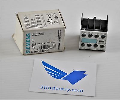 3RH1911-1GA04  -  SIEMENS 3RT10 Contactor