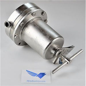 STERIFLOW SIZE 3/4 MODEL 96 SANITARY VALVES 64-00 T-100 PCV-190  -  STERIFLOW 96