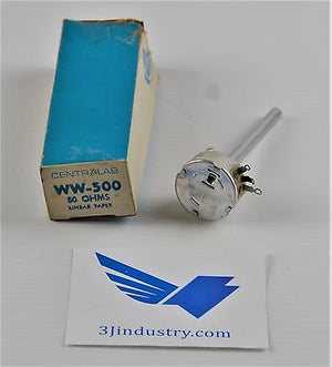 Lot of 2x WW-500  -  CENTRALS WW Potentiometer