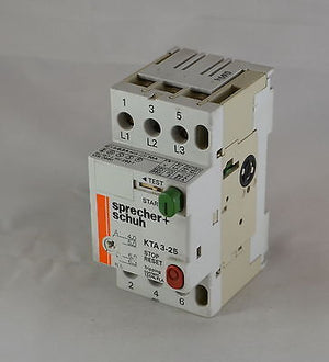 KTA3-25  -  Sprecher & Schuh  -  Motor Circuit Controller