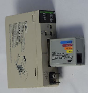 CS1W-ETN01 & AT-210T OMRON CS1 ETHERNET RJ45 PLC Coaxial CSMA/CD CS1W ETN01  ETN