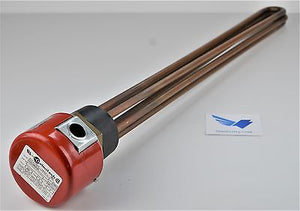 Heater CALORITECH - CXC390P25 - HEAT ELEMENT - 480V PHASE 3  9KW - L 24 1/4" X N