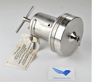 STERIFLOW SIZE 3/4 MODEL 96 SANITARY VALVES 64-00 T-100 PCV-190  -  STERIFLOW 96