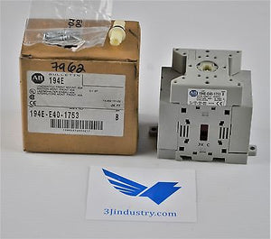 194E-E40-1753 B  -  ALLEN-BRADLEY 194E Switch