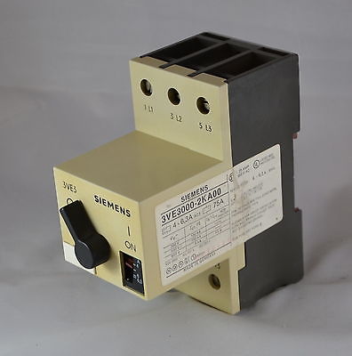 3VE3000-2KA00  -  Siemens  -  Motor Starter Protector