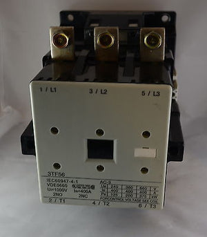 3TF5-622-0XP0 SIEMENS 3TF5 Contactor 200KW 400AMP/AC1-2-3 2NO 2NC Coil 240VAC