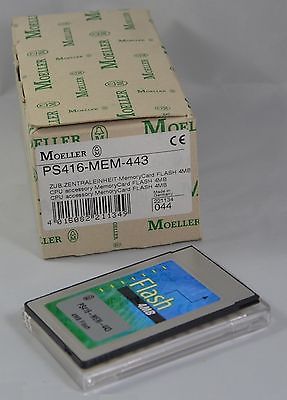PS416-MEM-443 Moeller PLC Card PS416 MEM 443  CPU ACCESSORY MEMORYCARD FLASH 4MB