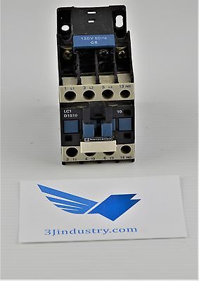 Contactor - LC1D1810 - Coil 110/120VAC   10HP 600VAC  -  TELEMECANIQUE LC1D Cont