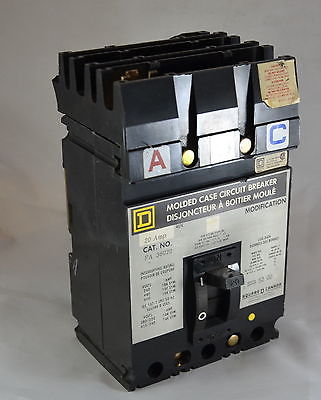 FA36020  Square D MCCB FA 36 Breaker 20A 3 Poles  18Ka@480V Breakers