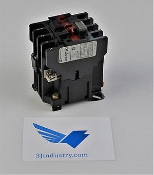 Contactor - LC1-D253H7 - Coil 110/120VAC  -  TELEMECANIQUE LC1 Contactor