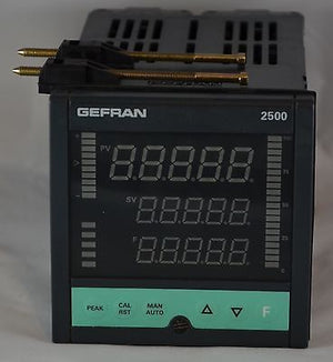 GEFRAN Model 2500 # 2500000031 - 2500-0-0-0-0-3-1 Process controller 20to240VAC