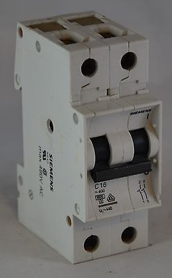 5SX2 216-7 - 5SX22 C16 SIEMENS BREAKER C CURVE 16A