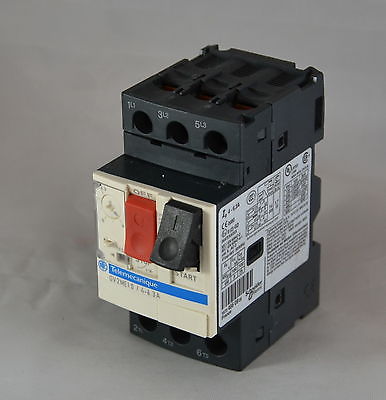 GV2ME10 /4- 6.3A  -  Telemecanique   -  Thermal Magnetic Circuit Breaker