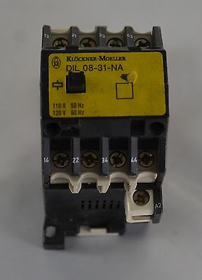 DIL08-31-NA (110V50HZ 120V60HZ) Klockner Moeller Contactor DIL - DIL08