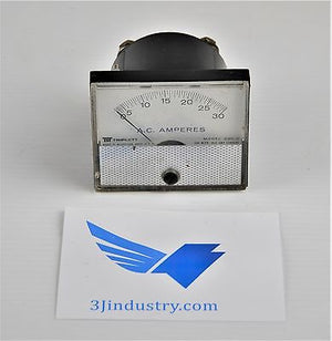Meter - 230-G  AC Amperes 0 to 30A  -  TRIPLETT G Meter