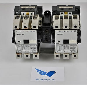 Reversing Contactor - 3TF46  22-0A K6 - Coil 110/120VAC 3TX7 466-1A  -  SIEMENS