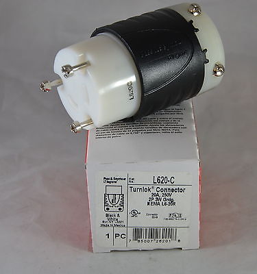 L620-C   -  Pass & Seymour  -  Grounding Locking Connector