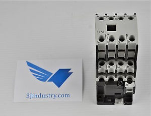 Contactor - DILR40 - 22 DIL  - Coil 115V60HZ  -  KLOCKNER MOELLER DIL Contactor
