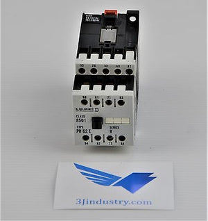 Contactor - PH40E  / PH62E - Class 8501 - Coil 110/120VAC  -  SQUARE D 8501 Cont