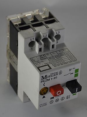 PKZM1-20 Klockner-Moeller - PKZM - MANUAL MOTOR STARTER 16A TO 20A