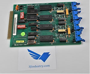 BOARD Q/T 5900046700129 W/G 4-CHANNEL CURRENT LOOP - ASSY 4670 REV A  -  QUAD/TE