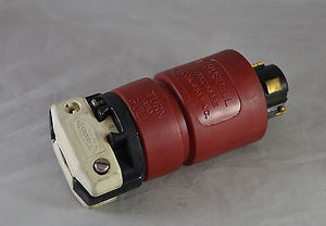 HBL 20445B  -  HUBBELL  -  LOCKING PLUG 30A, 480VAC