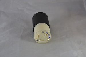 HUBBELL L6-30P - 30A,250V  -  HUBBELL  -  TWIST LOCK CONNECTOR  30A, 250V
