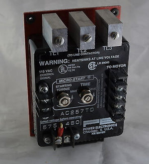 AC257TD Softrart POWER ELECTRONIC Micro Start Soft Start Ac257Td 2Hp 460V/ 575V