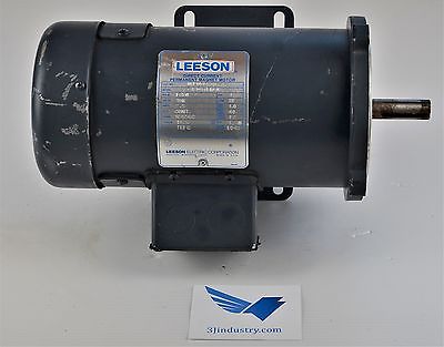 Motor - 098008.00 - C42D17FK6C - 1/2HP 180V 1750RPM  -  LEESON C42D17FK6C Motor