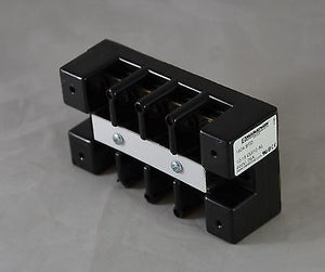 1604 STD  -  4 POLES 75AMPS  -  Marathon   -  Heavy Duty Terminal Blocks