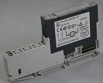 XN-2DI-24VDC-P & BASE 140056 EATON MOELLER Digital input XI/ON, 24 V DC, 2DI