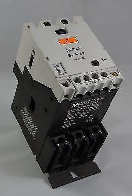 S-PKZ2 220-240VAC Klockner Moeller PKZ2 Contactor 3P COIL 220/240V 30HP SPKZ2