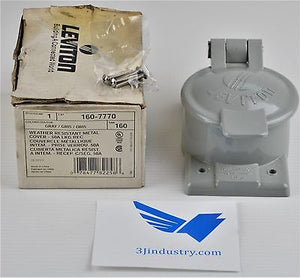 160-7770  -  Leviton 160 Metal Cover