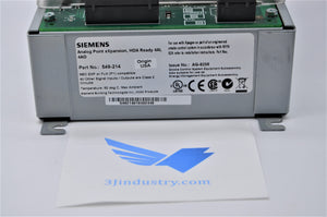 549-214 - 549214 -  AG-8256 - AG8256  -  Siemens Apogee Automation 549 Analog point expansion