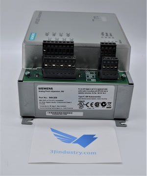 549-209 - 549209 w/ 8AI, Type F, EM subassembly  -  Siemens Apogee Automation 549 Analog point expansion