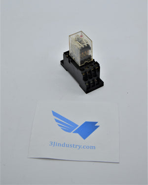 MY4N-02 with PYF14A-E socket  -  Omron MY4N Mini Power Relay