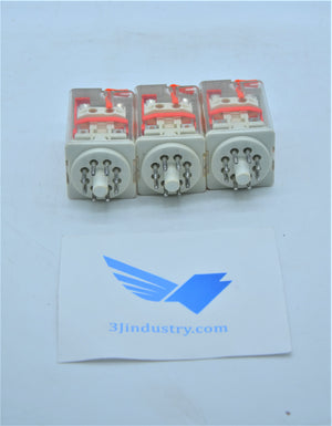 RCP800224VDC - LOT OF 3  -  CARLO GAVAZZI RCP POWER RELAY