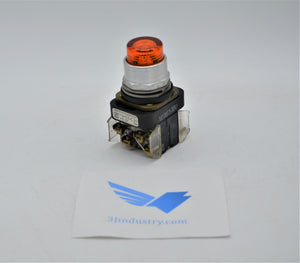 800T-QTL10 ORANGE + 800T-NL10 + 800T-XA  -  Allen Bradley 800T PUSH BUTTON