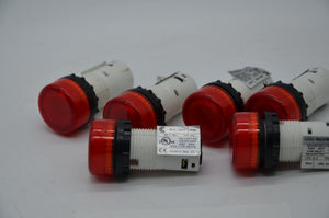 LOT OF 6 - ECX 1051  -  AUTOMATION DIRECT ECX INDICATOR LIGHT