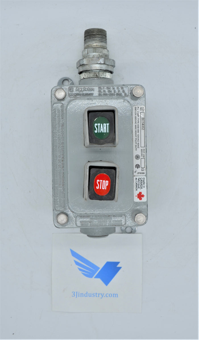 EGS - ECSK-U2 - ECSKU2  -  APPLETON ECSK PUSH BUTTON