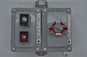 ECSK102 WITH ECSKU2 WITH DOUCBLE BACK BOX  -  APPLETON CDSK PUSH BUTTON - SWITCH