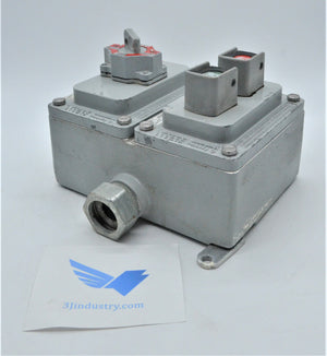 ECSK102 WITH ECSKU2 WITH DOUCBLE BACK BOX  -  APPLETON CDSK PUSH BUTTON - SWITCH