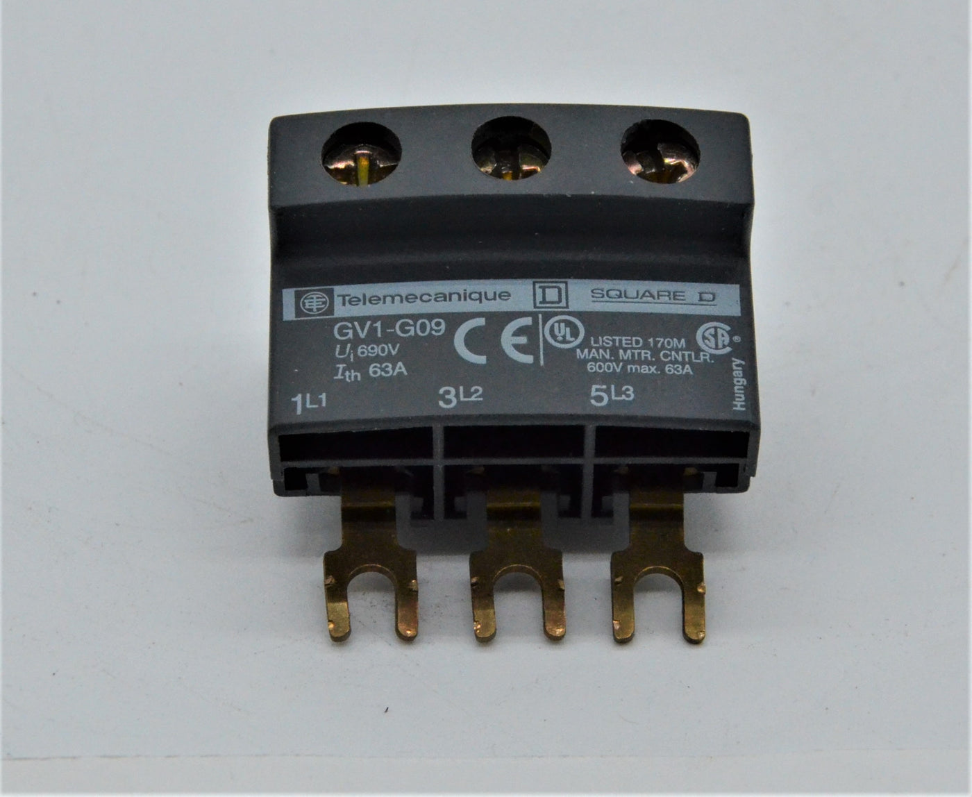 Power Module Gv1 GV1G09 - SCHNEIDER ELECTRIC TELEMECANIQUE GV1 CONNECTION TERMINAL BLOC ...