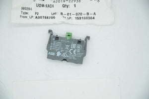 MCB-10 - NEW IN BAG  -  ABB MCB CONTACT BLOCK