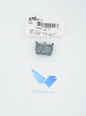 MCB-11 - 1SFA611610R1011 -- NEW   -  ABB MCB DBL BLOCK