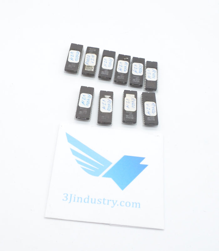 M27C100112F1 - lot of 10  -  ST MICRO M27 MEMORY IC
