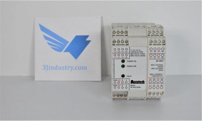 WI-4AO-8SW  -  Accutech WI4A0 ANALOG OUTPUT MODULE