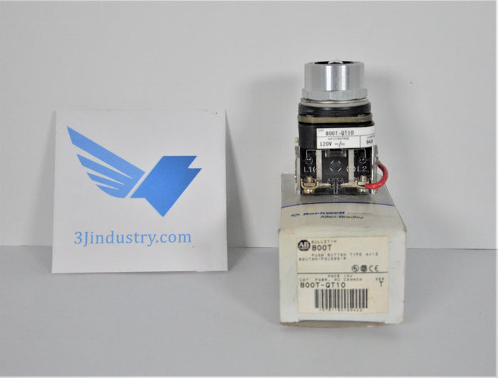 800T-QT10  -  ALLEN BRADLEY 800T PUSH TO TEST BUTTON